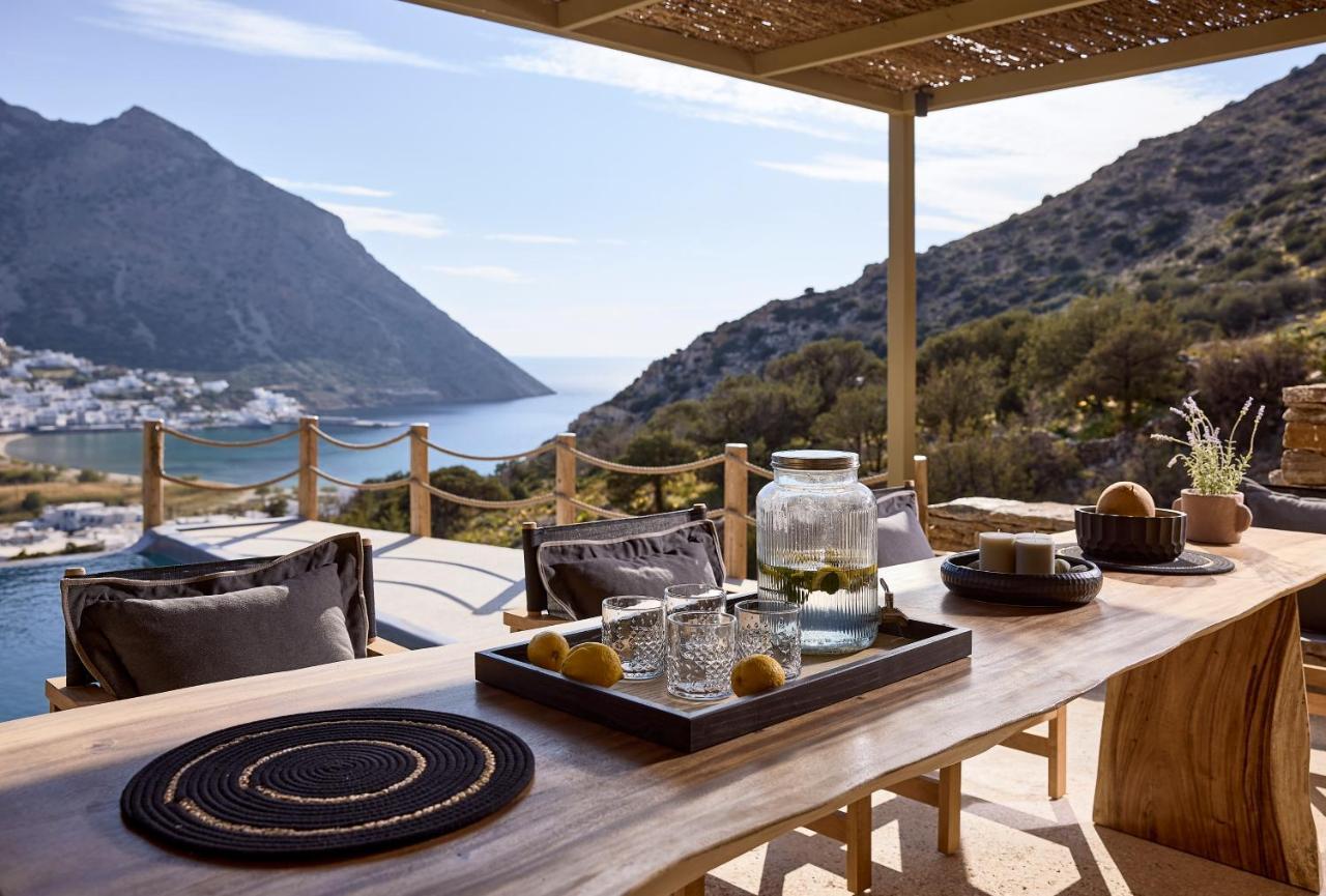 Apsila Pool Suites Kamares  Exteriör bild