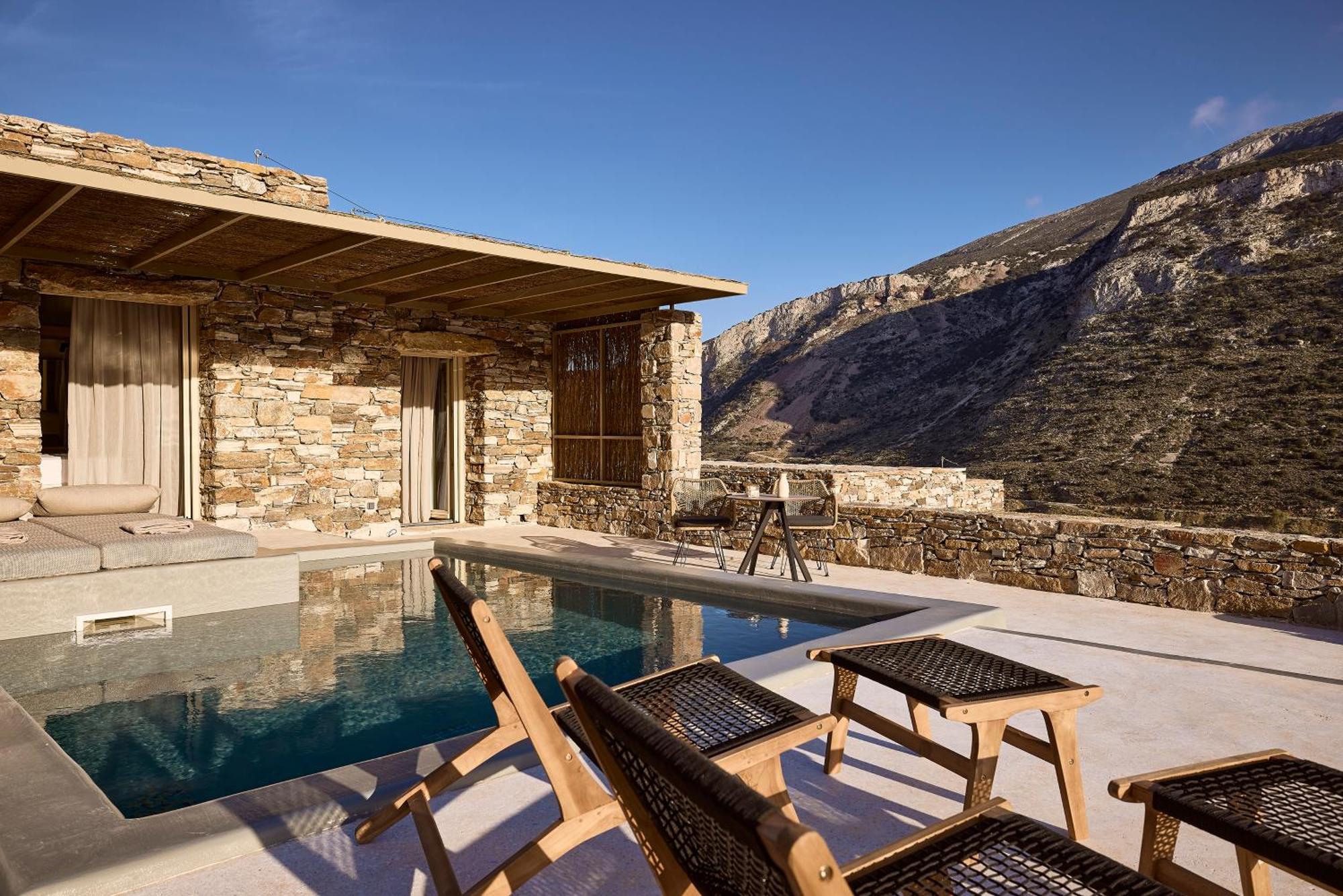 Apsila Pool Suites Kamares  Rum bild