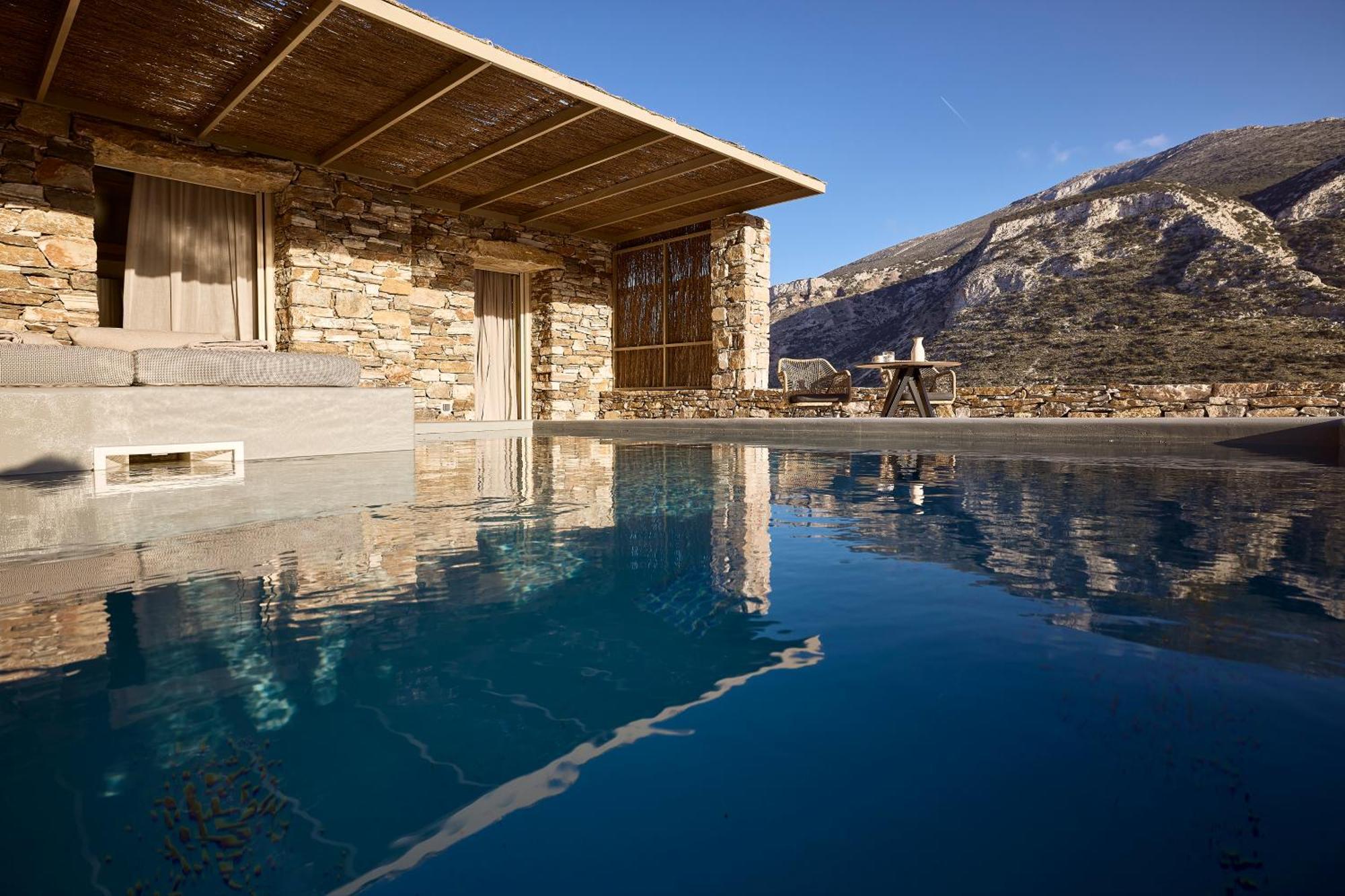 Apsila Pool Suites Kamares  Rum bild