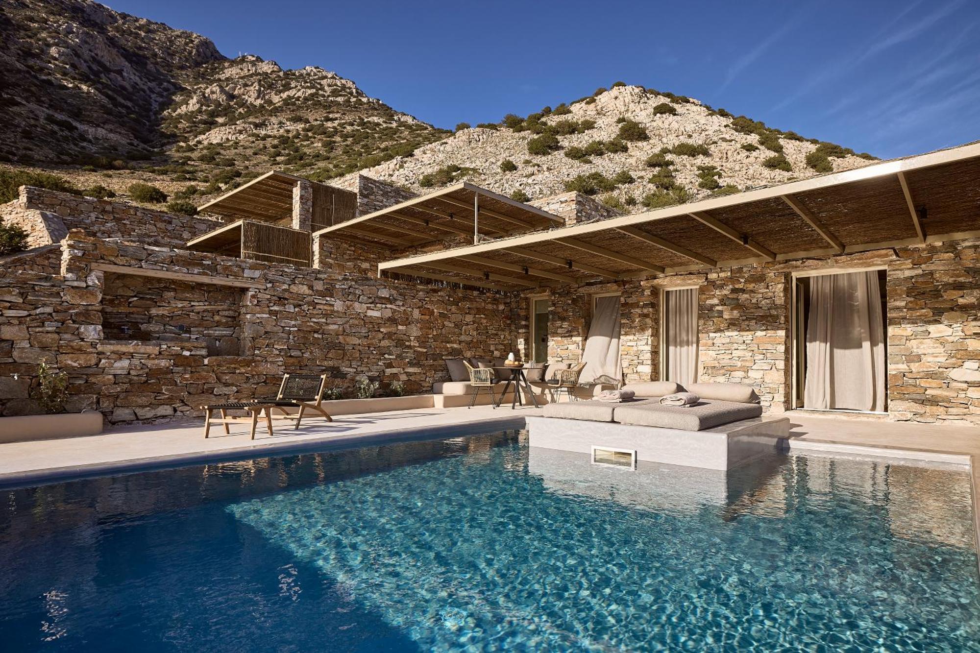 Apsila Pool Suites Kamares  Rum bild