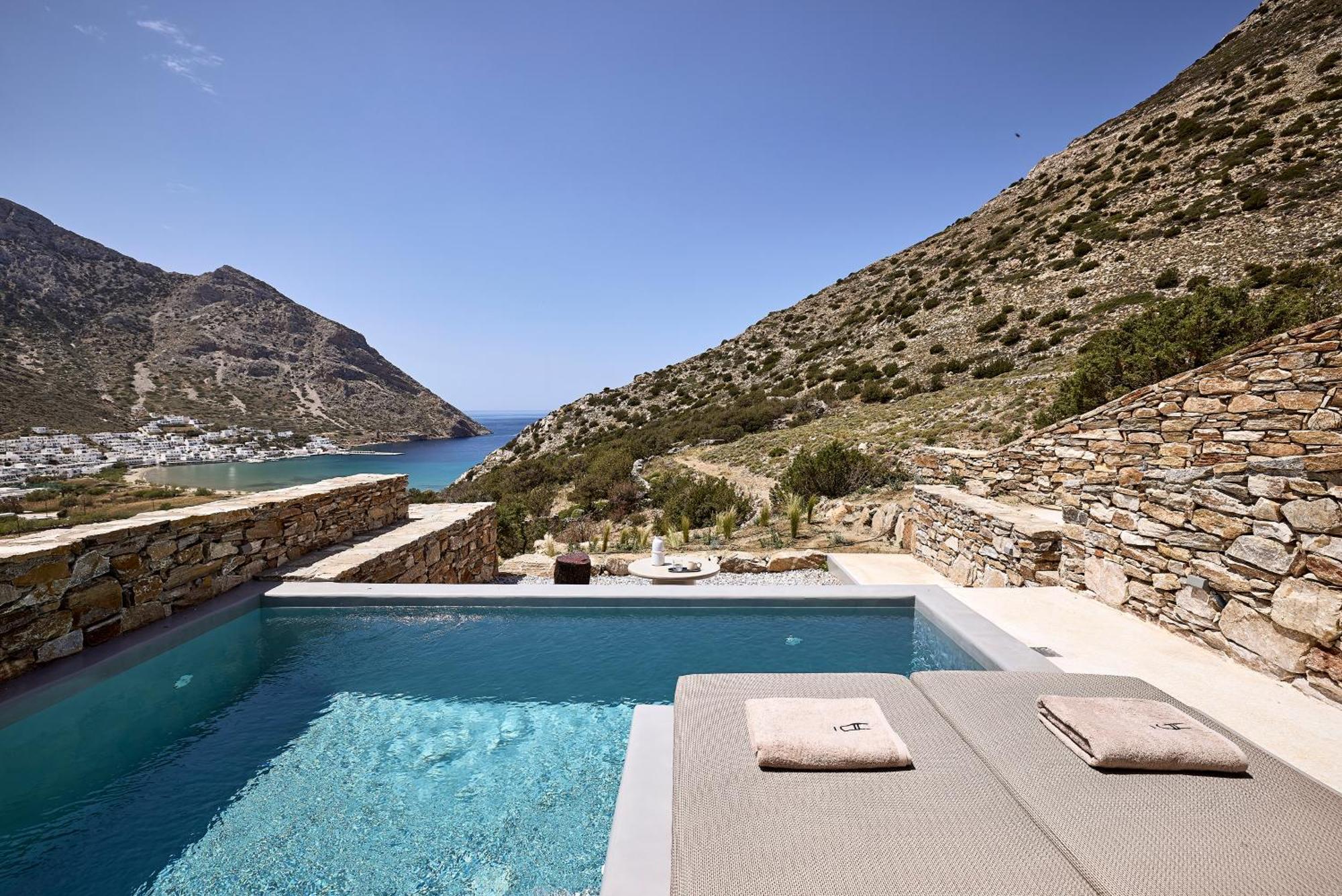 Apsila Pool Suites Kamares  Rum bild