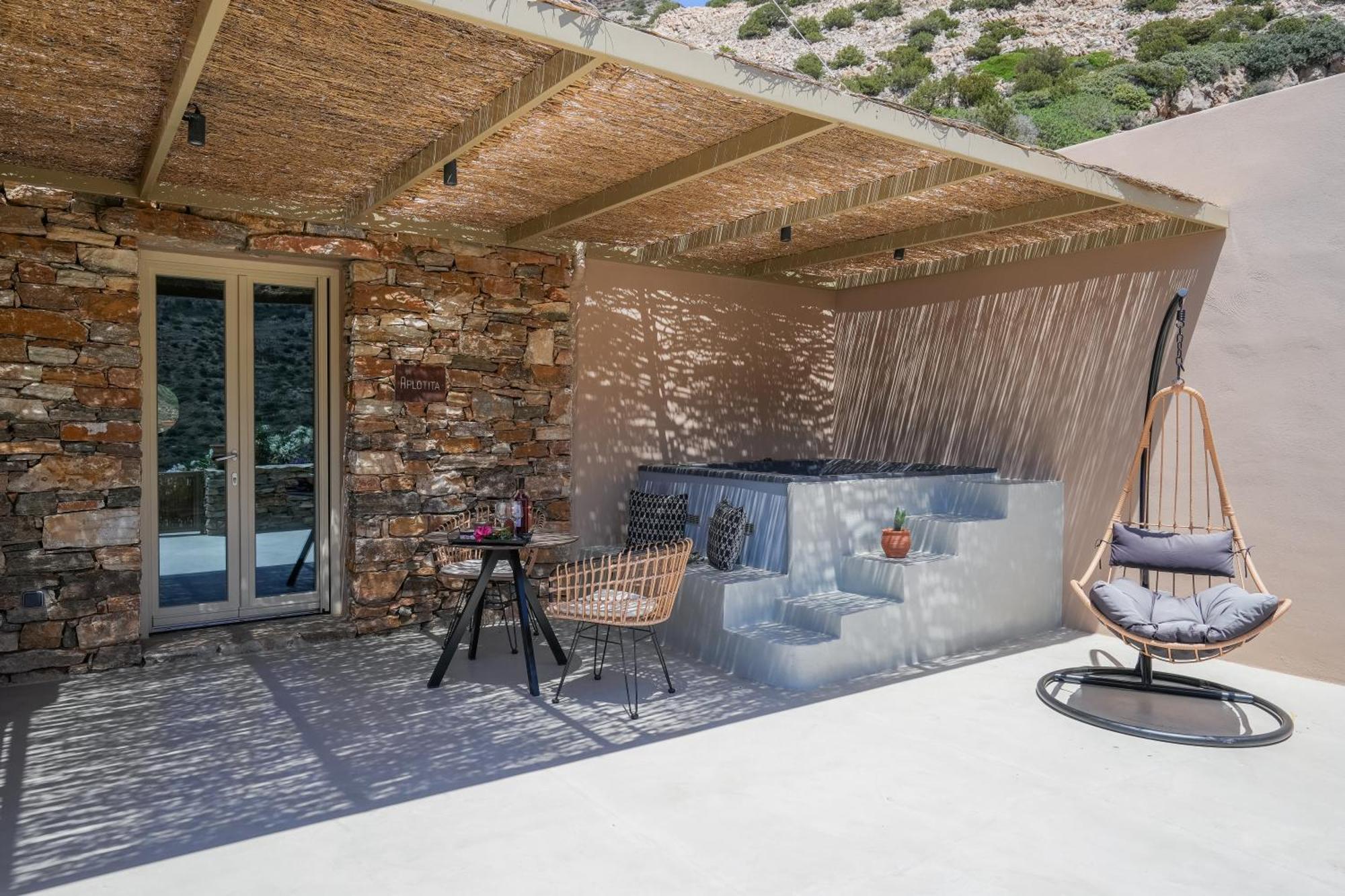 Apsila Pool Suites Kamares  Exteriör bild