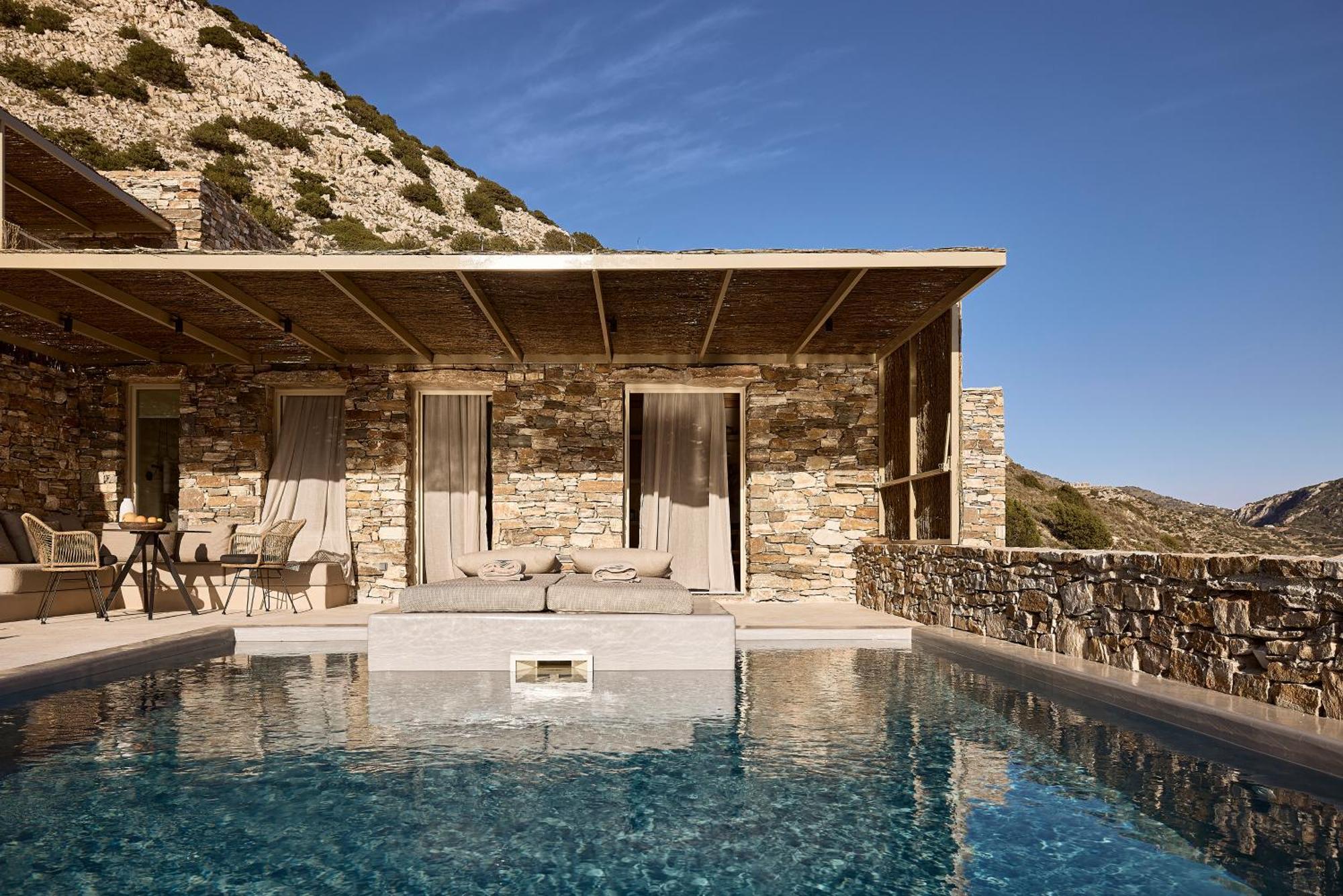 Apsila Pool Suites Kamares  Rum bild